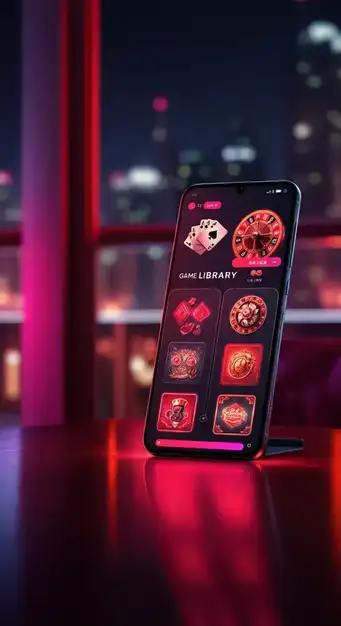Een overzicht van het uitgebreide spelaanbod van Ybets Casino, met diverse slots, live casino tafels en crash games, getoond op een gebruiksvriendelijke interface.